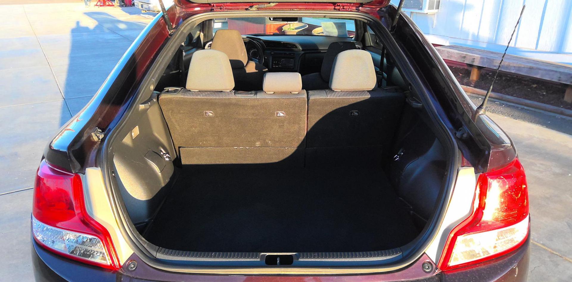 2012 MAROON Scion tC Sports Coupe 6-Spd AT (JTKJF5C76C3) with an 2.4L L4 DOHC 16V engine, 6-Speed Automatic transmission, located at 502 S. Riverside Avenue, Medford, OR, 97501, (541) 773-3136, 42.322803, -122.867477 - Photo#4