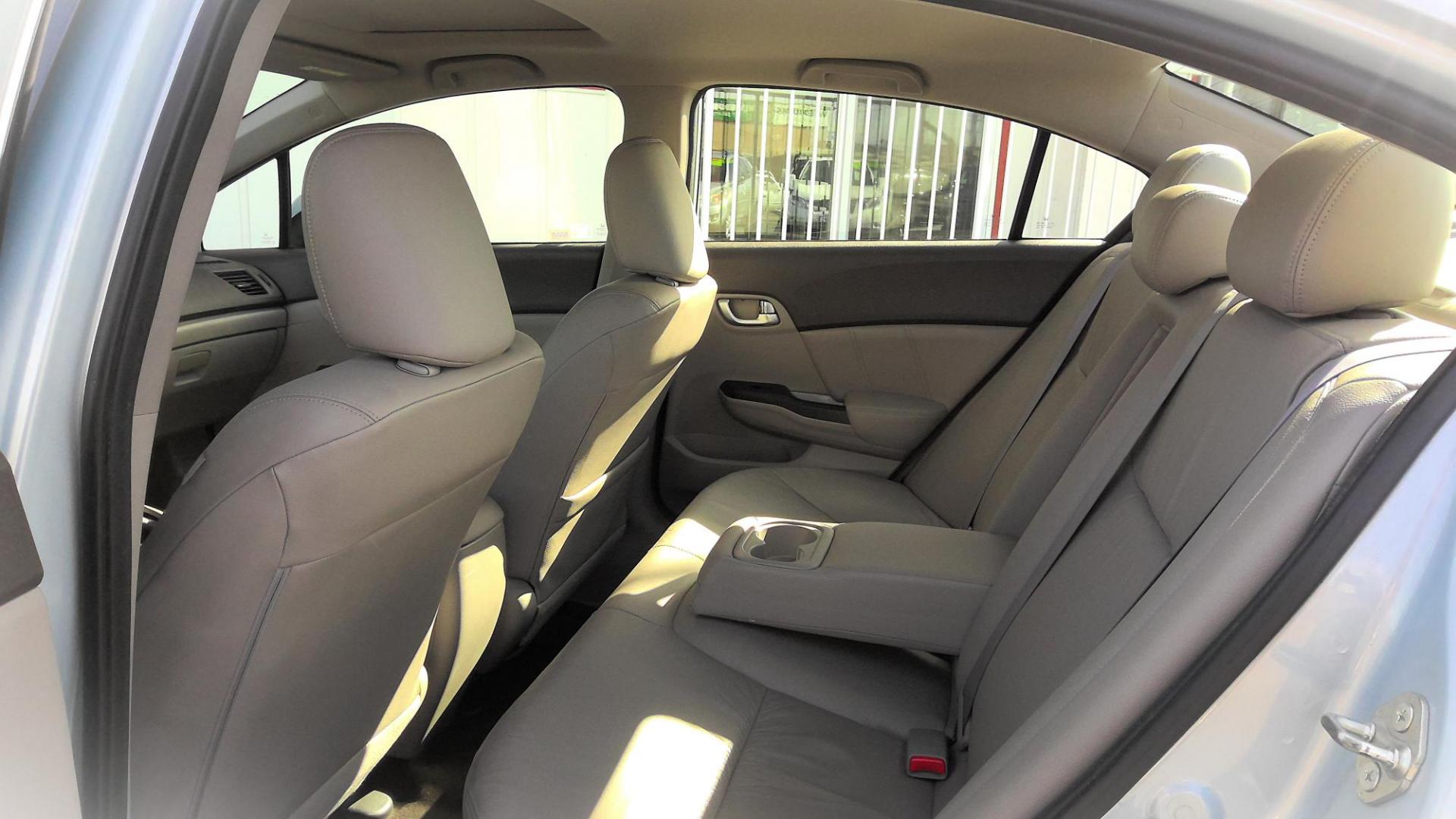 2012 BLUE Honda Civic EX-L Sedan 5-Speed AT (2HGFB2F90CH) with an 1.8L L4 SOHC 16V engine, 5-Speed Automatic transmission, located at 502 S. Riverside Avenue, Medford, OR, 97501, (541) 773-3136, 42.322803, -122.867477 - Photo#5