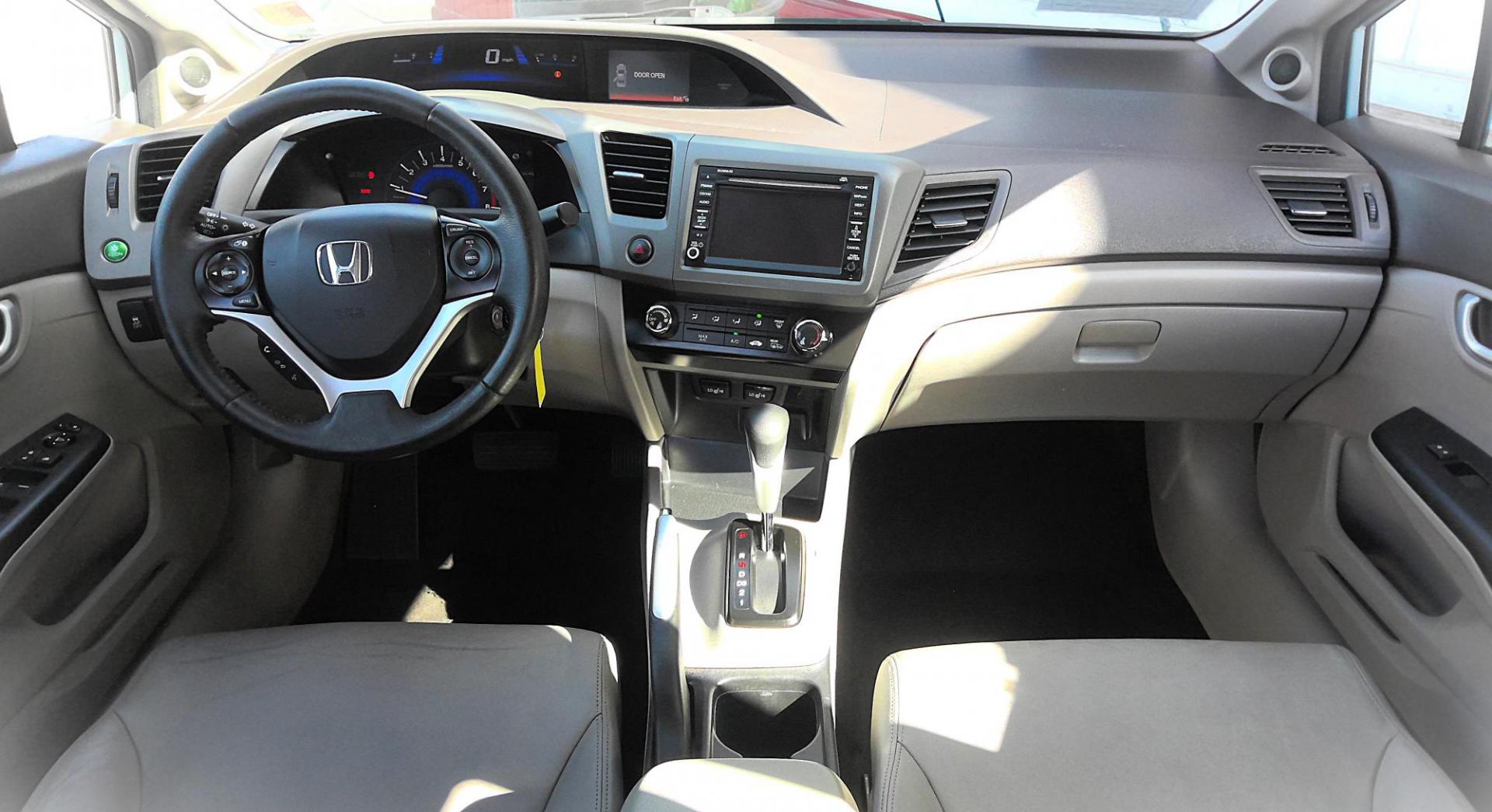 2012 BLUE Honda Civic EX-L Sedan 5-Speed AT (2HGFB2F90CH) with an 1.8L L4 SOHC 16V engine, 5-Speed Automatic transmission, located at 502 S. Riverside Avenue, Medford, OR, 97501, (541) 773-3136, 42.322803, -122.867477 - Photo#7