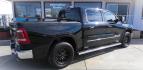 2019 BLACK RAM 1500 Longhorn Crew Cab SWB 4WD (1C6SRFKT8KN) with an 5.7L V8 OHV 16V engine, 8A transmission, located at 502 S. Riverside Avenue, Medford, OR, 97501, (541) 773-3136, 42.322803, -122.867477 - Photo#2