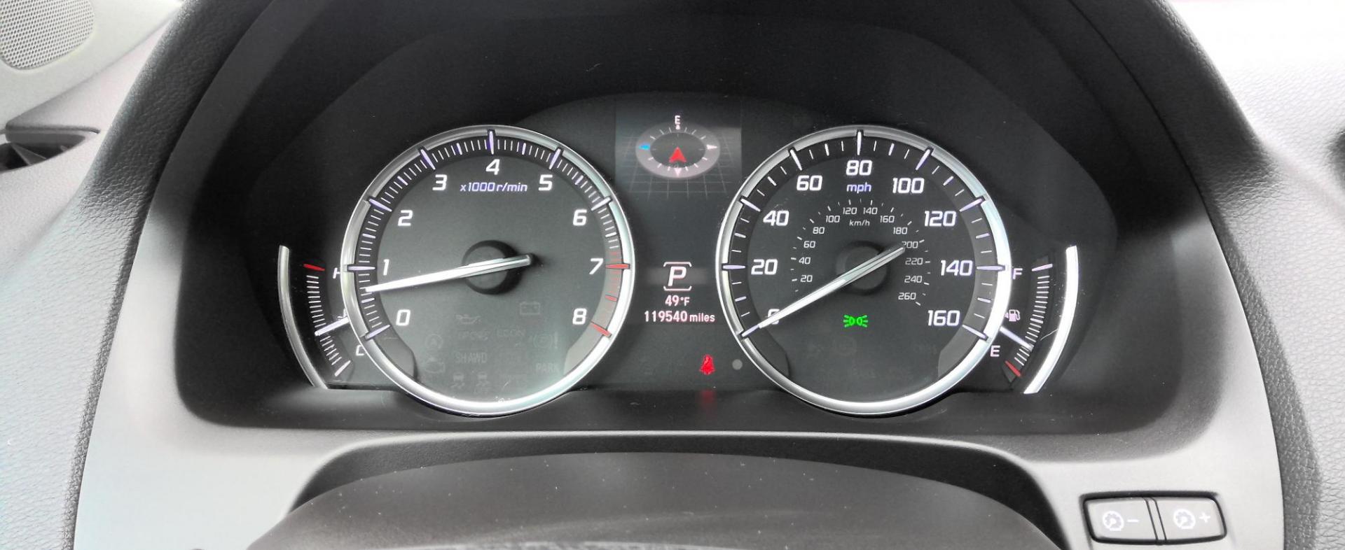 2015 GRAY Acura TLX 9-Spd AT w/Technology Package (19UUB2F50FA) with an 3.5L V6 SOHC 24V engine, 9-Speed Automatic transmission, located at 502 S. Riverside Avenue, Medford, OR, 97501, (541) 773-3136, 42.322803, -122.867477 - Photo#9