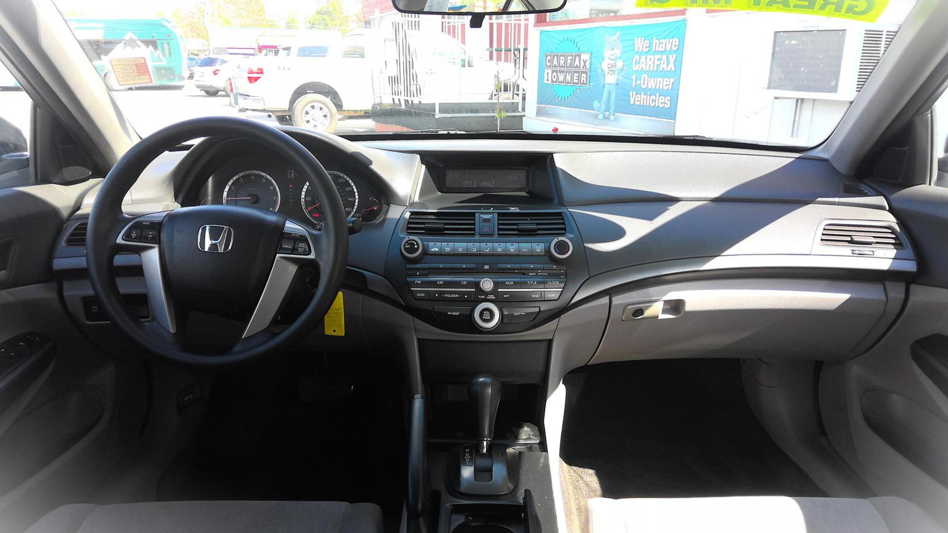 2010 SILVER Honda Accord LX Sedan AT (1HGCP2F32AA) with an 2.4L L4 DOHC 16V engine, 5-Speed Automatic transmission, located at 502 S. Riverside Avenue, Medford, OR, 97501, (541) 773-3136, 42.322803, -122.867477 - Photo#6