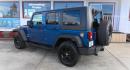2009 BLUE Jeep Wrangler Unlimited X 4WD (1J4GA39159L) with an 3.8L V6 OHV 12V engine, located at 502 S. Riverside Avenue, Medford, OR, 97501, (541) 773-3136, 42.322803, -122.867477 - Photo#2