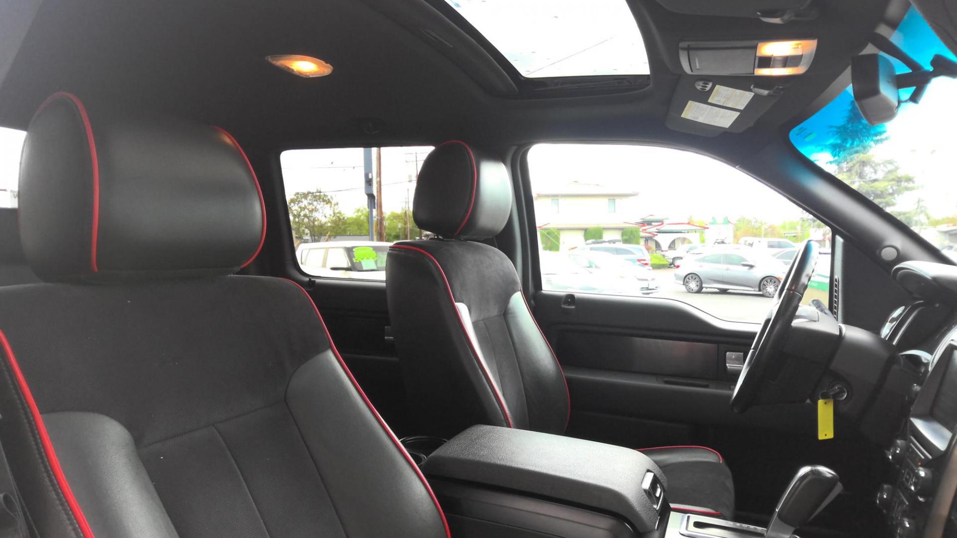 2014 GRAY Ford F-150 FX4 SuperCrew 5.5-ft. Bed 4WD (1FTFW1ET9EF) with an 3.5L V6 TURBO engine, 6-Speed Automatic transmission, located at 502 S. Riverside Avenue, Medford, OR, 97501, (541) 773-3136, 42.322803, -122.867477 - Photo#7