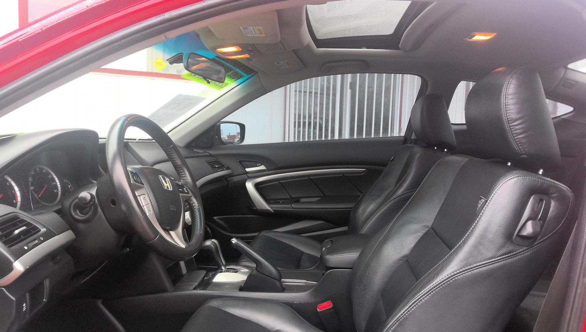 2012 RED Honda Accord EX-L Coupe AT (1HGCS1B86CA) with an 2.4L L4 DOHC 16V engine, 6-Speed Automatic transmission, located at 502 S. Riverside Avenue, Medford, OR, 97501, (541) 773-3136, 42.322803, -122.867477 - Photo#6