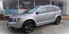 2018 SILVER Dodge Journey Crossroad AWD (3C4PDDGG0JT) with an 3.6L V6 DOHC 24V engine, 6A transmission, located at 502 S. Riverside Avenue, Medford, OR, 97501, (541) 773-3136, 42.322803, -122.867477 - Photo#1