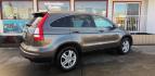 2010 GRAY Honda CR-V EX-L 2WD 5-Speed AT (5J6RE3H78AL) with an 2.4L L4 DOHC 16V engine, 5-Speed Automatic transmission, located at 502 S. Riverside Avenue, Medford, OR, 97501, (541) 773-3136, 42.322803, -122.867477 - Photo#2