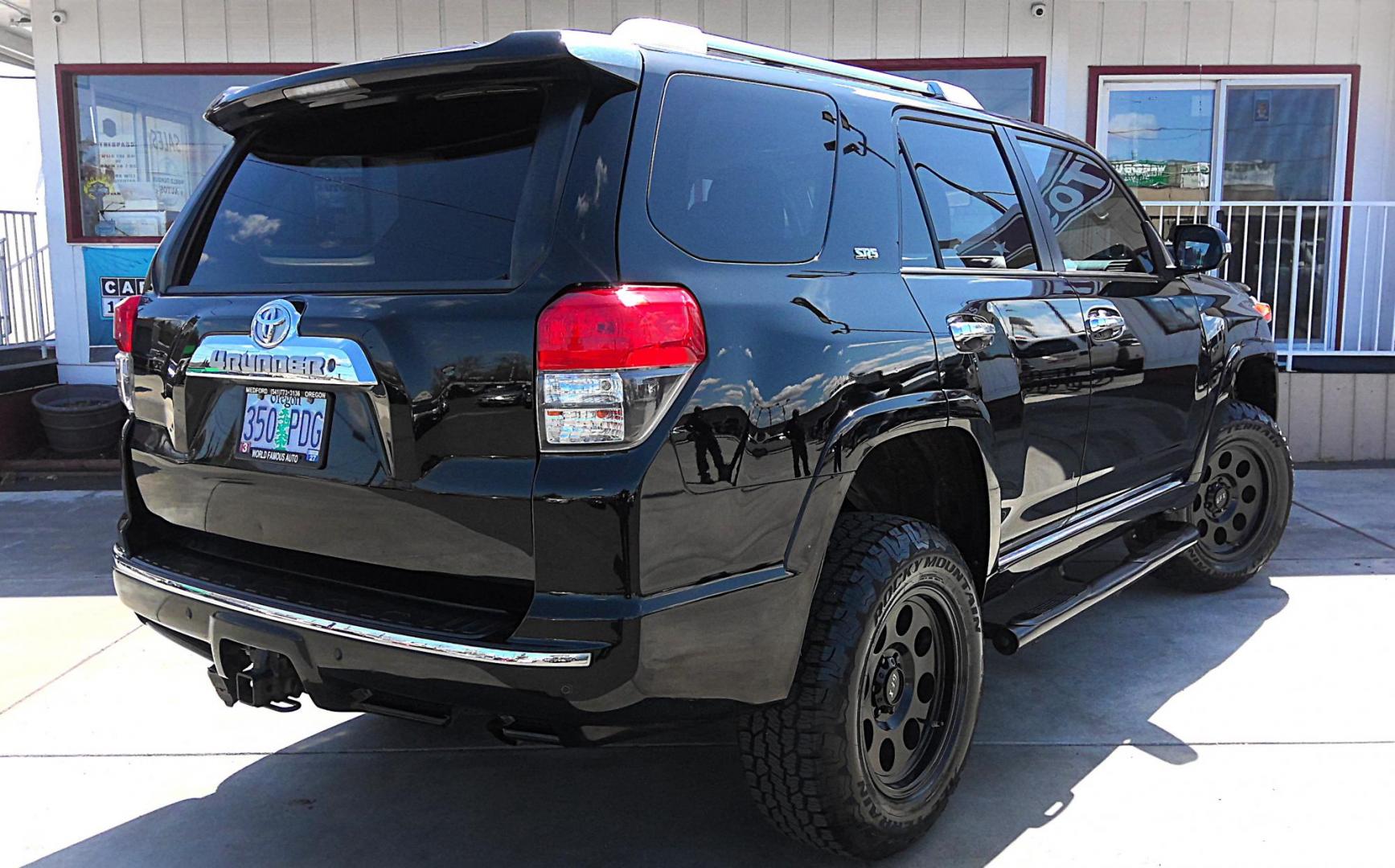 2011 BLACK Toyota 4Runner Limited 4WD V6 (JTEBU5JR3B5) with an 4.0L V6 DOHC 24V engine, 5-Speed Automatic transmission, located at 502 S. Riverside Avenue, Medford, OR, 97501, (541) 773-3136, 42.322803, -122.867477 - Photo#2