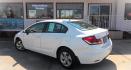 2014 WHITE Honda Civic LX Sedan CVT (19XFB2F50EE) with an 1.8L L4 SOHC 16V engine, Continuously Variable Transmission transmission, located at 502 S. Riverside Avenue, Medford, OR, 97501, (541) 773-3136, 42.322803, -122.867477 - Photo#2
