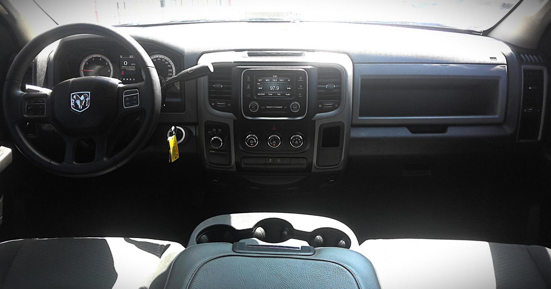 2014 BLACK RAM 1500 Tradesman Crew Cab SWB 4WD (1C6RR7KT4ES) with an 5.7L V8 OHV 16V engine, 6-Speed Automatic transmission, located at 502 S. Riverside Avenue, Medford, OR, 97501, (541) 773-3136, 42.322803, -122.867477 - Photo#6