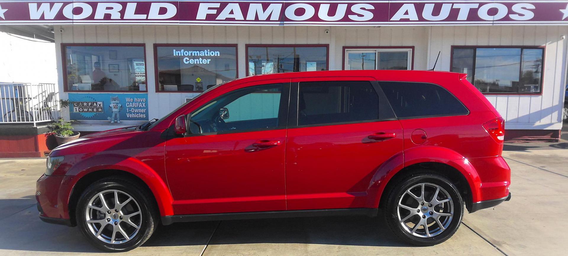 2019 RED Dodge Journey GT AWD (3C4PDDEG6KT) with an 3.6L V6 DOHC 24V engine, 6A transmission, located at 502 S. Riverside Avenue, Medford, OR, 97501, (541) 773-3136, 42.322803, -122.867477 - Photo#0