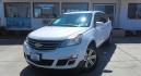 2017 WHITE Chevrolet Traverse 1LT AWD (1GNKVGKD0HJ) with an 3.6L V6 DOHC 24V engine, 6A transmission, located at 502 S. Riverside Avenue, Medford, OR, 97501, (541) 773-3136, 42.322803, -122.867477 - Photo#1