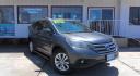 2014 GRAY Honda CR-V EX-L 4WD 5-Speed AT (2HKRM4H7XEH) with an 2.4L L4 DOHC 16V engine, 5-Speed Automatic transmission, located at 502 S. Riverside Avenue, Medford, OR, 97501, (541) 773-3136, 42.322803, -122.867477 - Photo#1