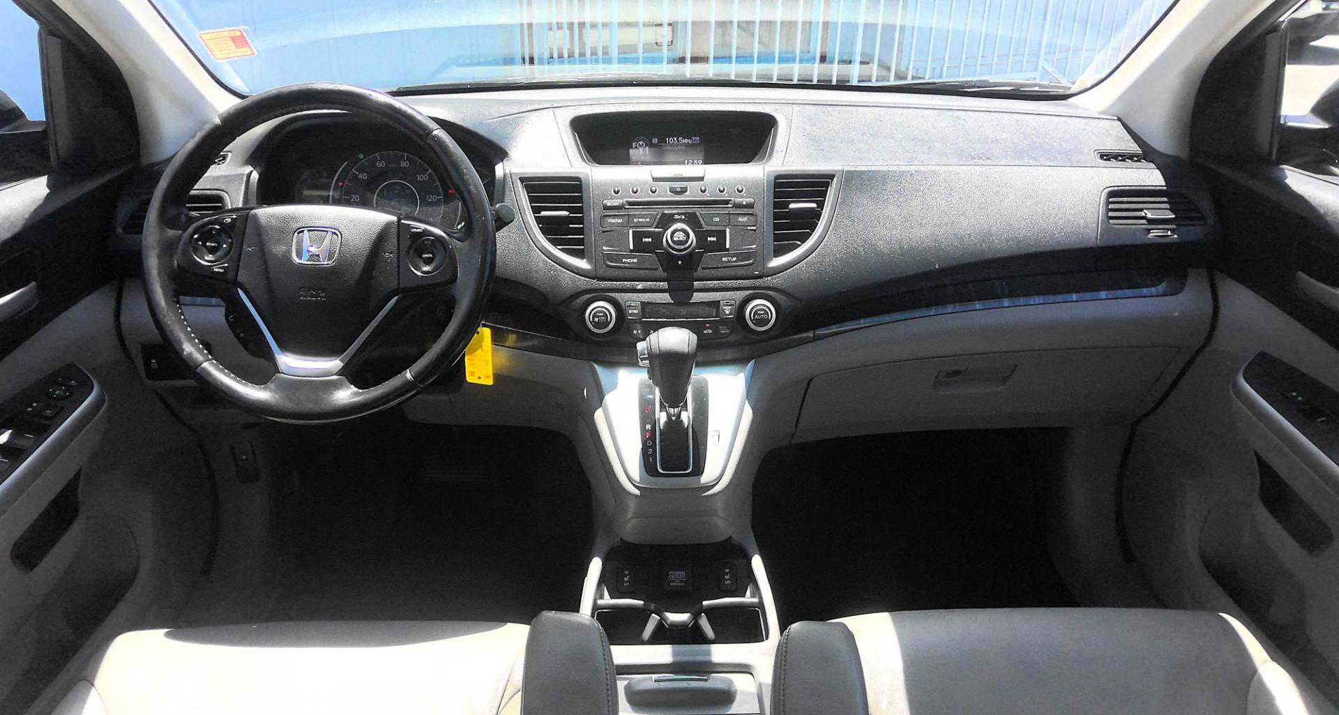 2014 GRAY Honda CR-V EX-L 4WD 5-Speed AT (2HKRM4H7XEH) with an 2.4L L4 DOHC 16V engine, 5-Speed Automatic transmission, located at 502 S. Riverside Avenue, Medford, OR, 97501, (541) 773-3136, 42.322803, -122.867477 - Photo#9