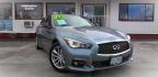 2014 BLUE Infiniti Q50 Premium (JN1BV7APXEM) with an 3.7L V6 DOHC 24V HYBRID engine, 7-Speed Automatic transmission, located at 502 S. Riverside Avenue, Medford, OR, 97501, (541) 773-3136, 42.322803, -122.867477 - Photo#1