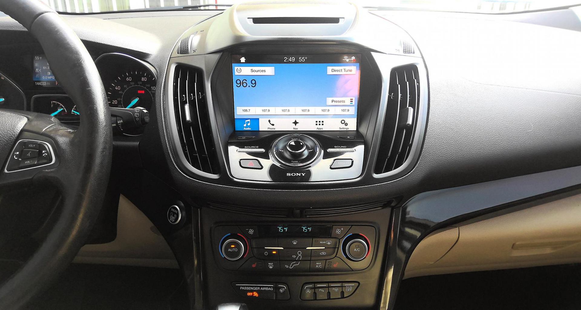 2018 GOLD Ford Escape Titanium 4WD (1FMCU9J96JU) with an 2.0L L4 DOHC 16V engine, 6A transmission, located at 502 S. Riverside Avenue, Medford, OR, 97501, (541) 773-3136, 42.322803, -122.867477 - Photo#12