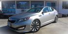 2013 SILVER Kia Optima SX (5XXGR4A62DG) with an 2.0L L4 DOHC 16V TURBO engine, 6-Speed Automatic transmission, located at 502 S. Riverside Avenue, Medford, OR, 97501, (541) 773-3136, 42.322803, -122.867477 - Photo#1