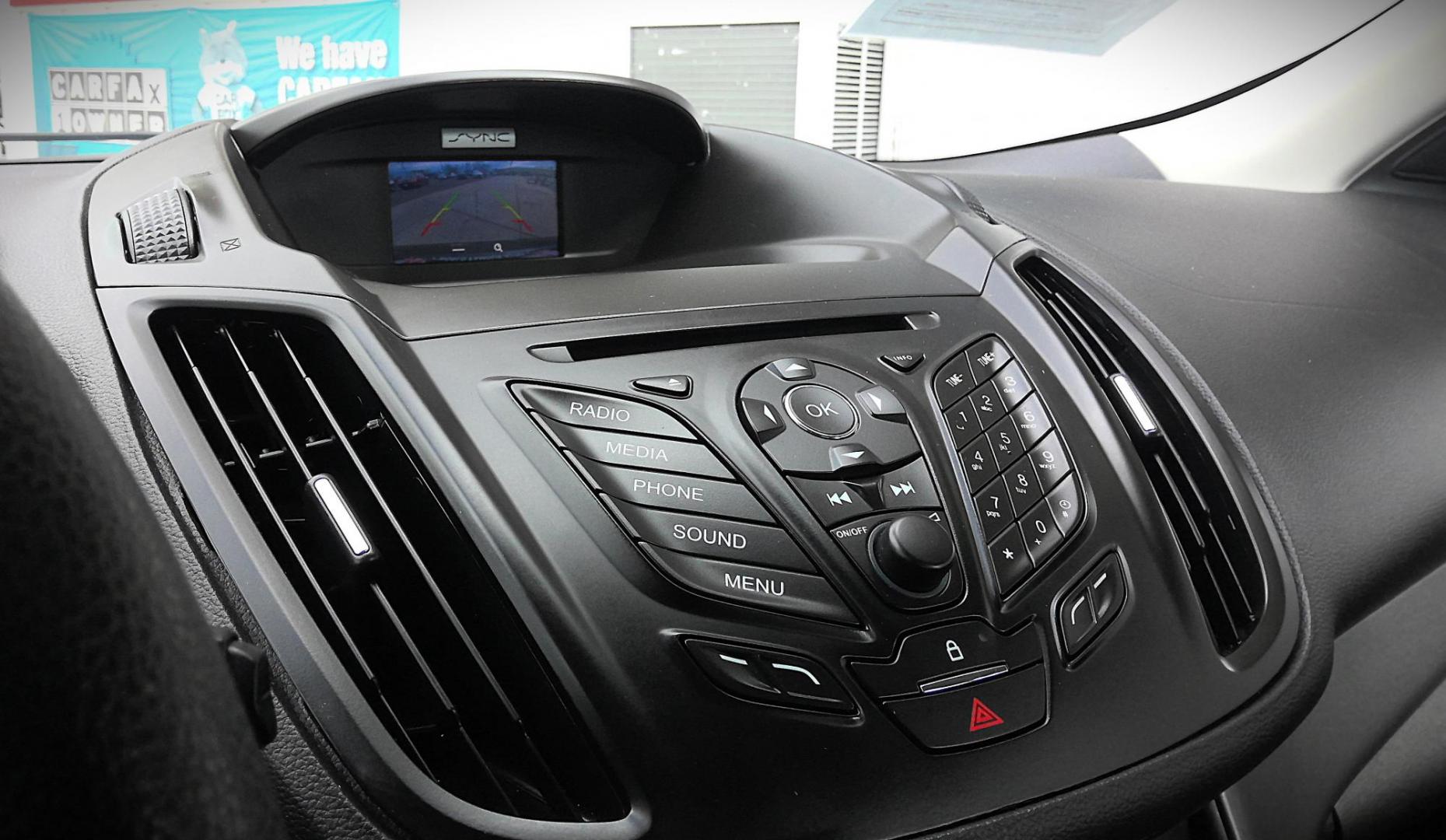 2016 BLACK Ford Escape S FWD (1FMCU0F76GU) with an 2.5L L4 DOHC 16V engine, 6-Speed Automatic transmission, located at 502 S. Riverside Avenue, Medford, OR, 97501, (541) 773-3136, 42.322803, -122.867477 - Photo#8