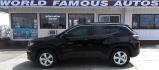 2018 BLACK Jeep Compass Sport FWD (3C4NJCBB6JT) with an 2.4L L4 DOHC 16V engine, located at 502 S. Riverside Avenue, Medford, OR, 97501, (541) 773-3136, 42.322803, -122.867477 - Photo#0