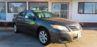 2011 GRAY Toyota Camry Base 6-Spd AT (4T4BF3EK0BR) with an 2.5L L4 DOHC 16V engine, 6-Speed Automatic transmission, located at 502 S. Riverside Avenue, Medford, OR, 97501, (541) 773-3136, 42.322803, -122.867477 - Photo#1