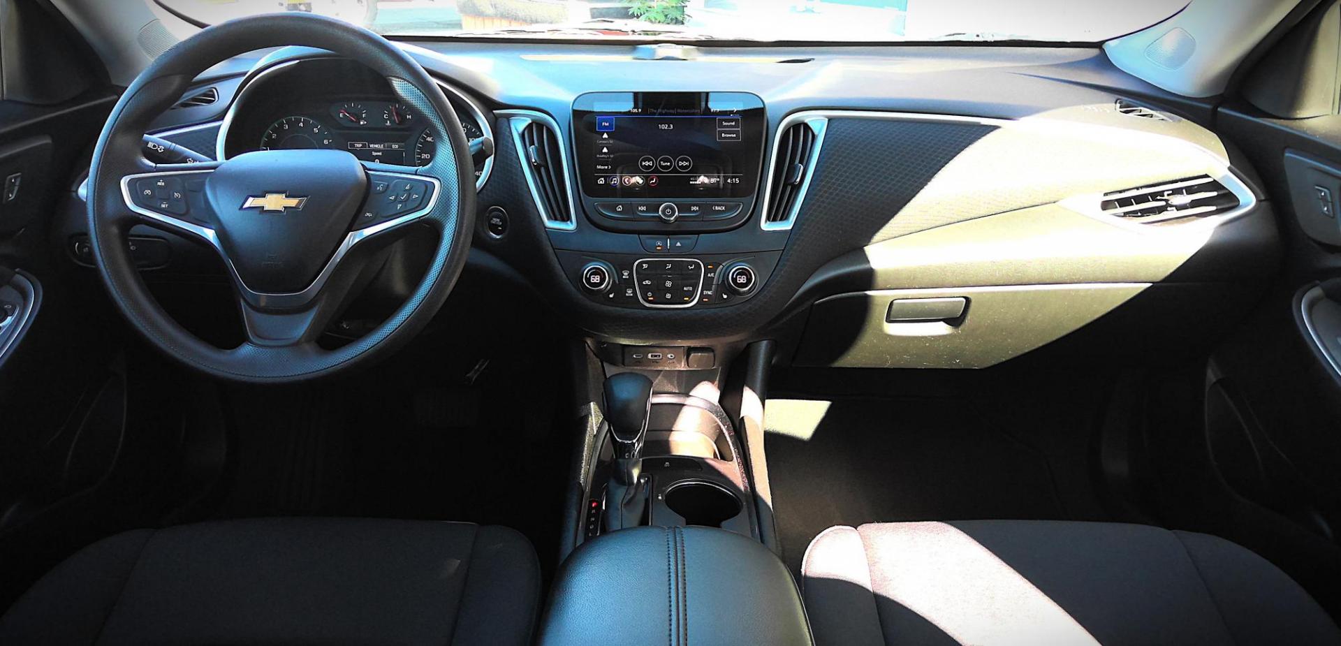 2022 BLACK Chevrolet Malibu LT (1G1ZD5ST9NF) with an 1.5L L4 DOHC 16V engine, 6A transmission, located at 502 S. Riverside Avenue, Medford, OR, 97501, (541) 773-3136, 42.322803, -122.867477 - Photo#9