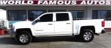 2017 WHITE Chevrolet Silverado 1500 LT Crew Cab 4WD (3GCUKREC8HG) with an 5.3L V8 OHV 16V engine, 6A transmission, located at 502 S. Riverside Avenue, Medford, OR, 97501, (541) 773-3136, 42.322803, -122.867477 - Photo#0