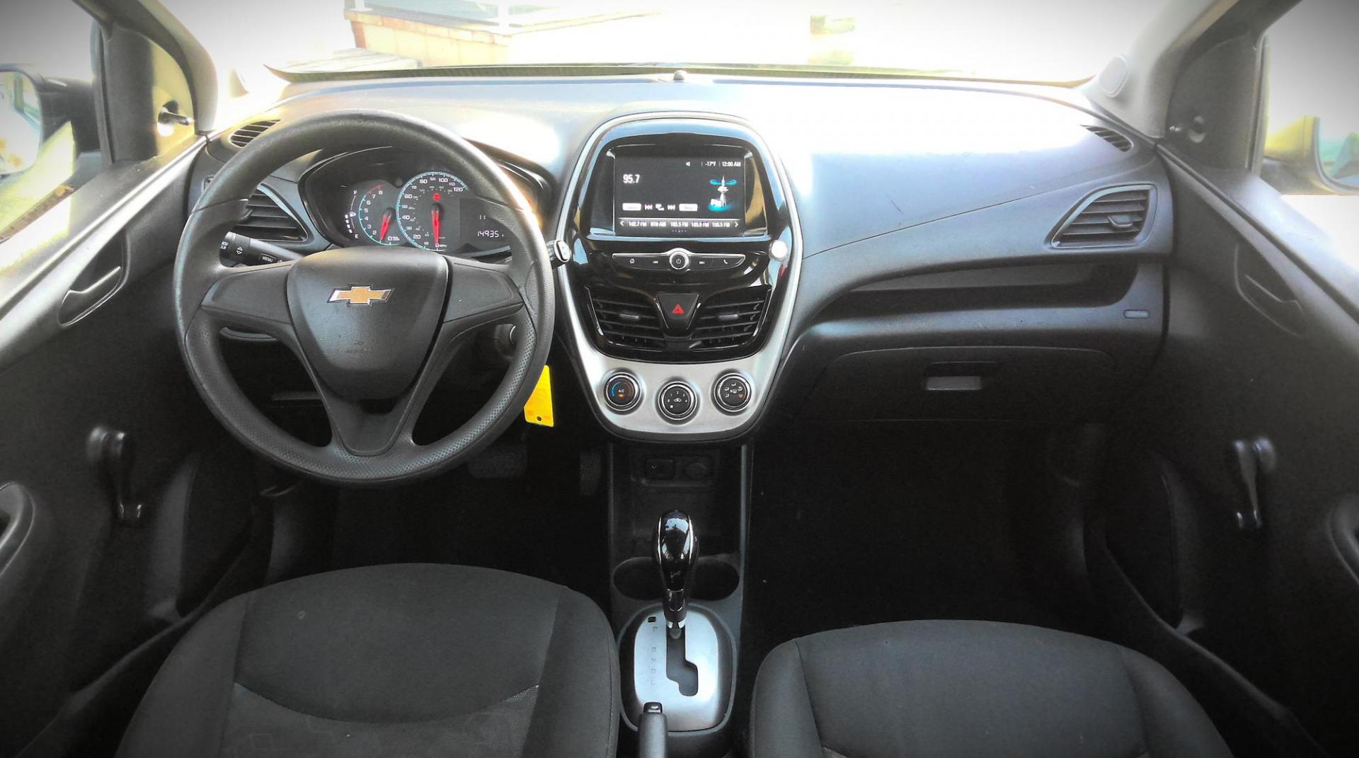 2017 BLACK Chevrolet Spark LS CVT (KL8CB6SA0HC) with an 1.4L L4 16V DOHC engine, CVT transmission, located at 502 S. Riverside Avenue, Medford, OR, 97501, (541) 773-3136, 42.322803, -122.867477 - Photo#6