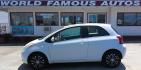 2008 WHITE Toyota Yaris Liftback (JTDJT923685) with an 1.5L L4 DOHC 16V engine, located at 502 S. Riverside Avenue, Medford, OR, 97501, (541) 773-3136, 42.322803, -122.867477 - Photo#0