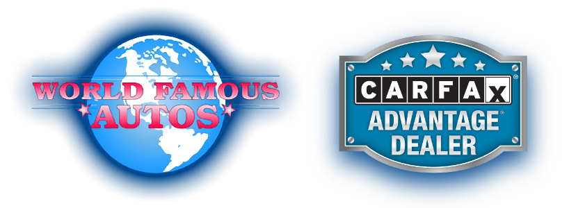 World Famous Autos is a Carfax Advantage Auto Dealer